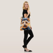TOTE BAG TERRIER SAUVAGE À SILKY 6 (Sur le modèle)