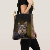 Tote Bag Terrier soyeux australien Fourre-tout (De près)