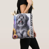 Tote Bag Terrier Tibétain  (De près)