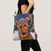 Tote Bag Terriers Airedale (De près)