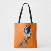 Tote Bag terriers de Boston (Devant)