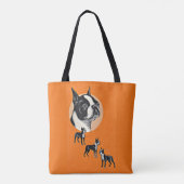 Tote Bag terriers de Boston (Dos)