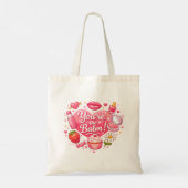 Tote Bag T'es le baume ! Joli design (Dos)