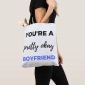 Tote Bag T'es un bon copain Noir (De près)