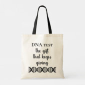 Tote Bag Test de généalogie ADN Fun le cadeau qui continue  (Dos)