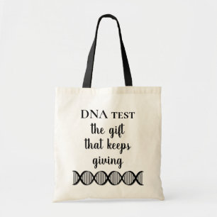 Tote Bag Test de généalogie ADN Fun le cadeau qui continue