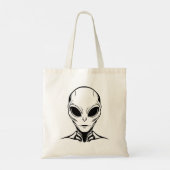 Tote Bag Tête d'Alien (Dos)