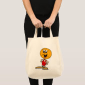 Tote Bag tête de basket-ball (Devant (produit))