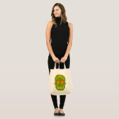 Tote Bag Tête de feuille d'Aspen 10 (Devant (modèle))