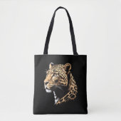 Tote Bag Tête de léopard (Devant)