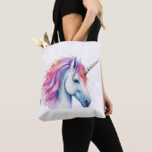 Tote Bag Tête de licorne (De près)