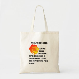 Tote Bag Tête de lion rugissant