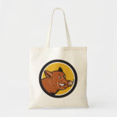Tote Bag Tête de sanglier (Devant)