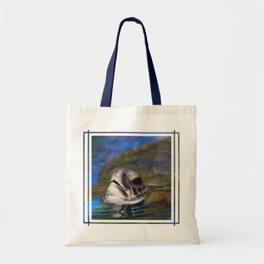 Tote Bag Tête de tortue (Devant)