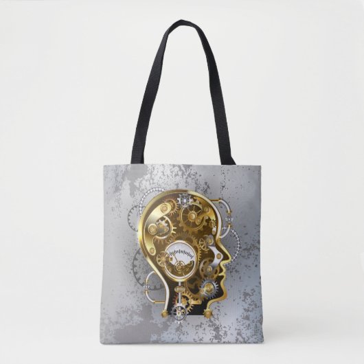 Tote Bag Tête de vapeur avec manomètre (Devant)