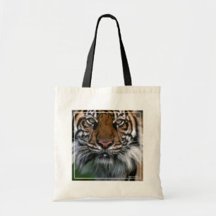 Tote Bag Tête et visage de tigre
