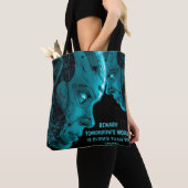TOTE BAG TÊTE ROBOTIQUE CYBORG (De près)