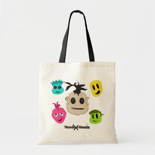 Tote Bag Têtes vaudou (Devant)