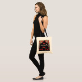 Tote Bag Têtes vaudou ~ Grotte (Devant (modèle))
