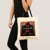Tote Bag Têtes vaudou ~ Grotte (Devant (produit))