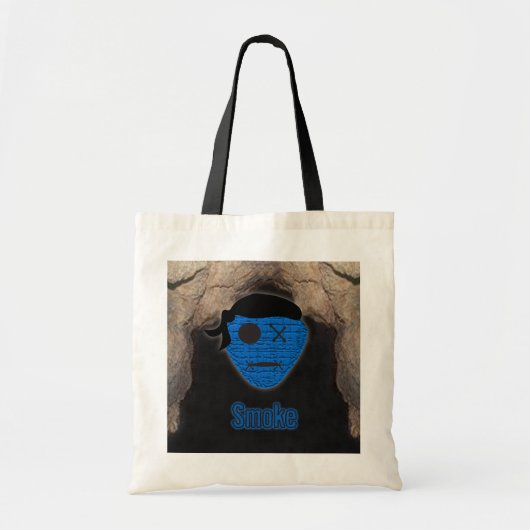 Tote Bag Têtes vaudou ~ Grotte (Devant)