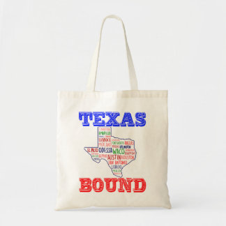 Tote Bag TEXAS BOUND, Déménagement au Texas