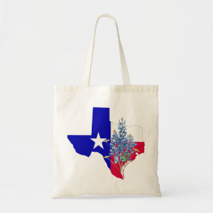 Tote Bag Texas et Bluebonnets