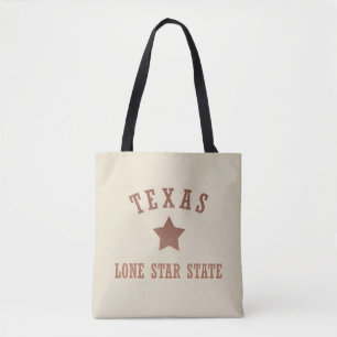 Tote Bag Texas vintage l'état étoile solitaire
