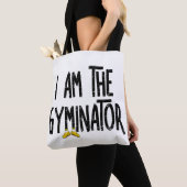 Tote Bag Texte brut du gyminateur (De près)