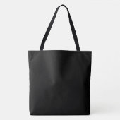 Tote Bag Texte de citations noir et petit (Devant)