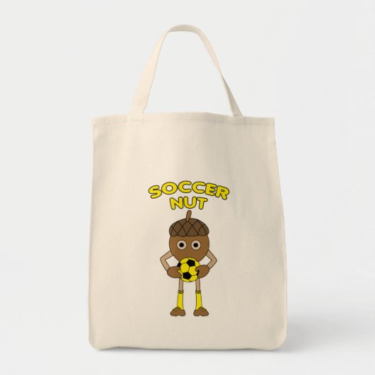 Tote Bag Texte de coupe de soccer (Devant)