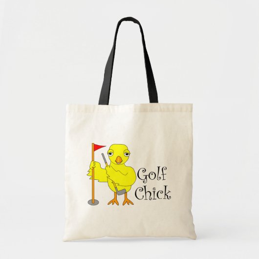 Tote Bag Texte de sélection de golf (Devant)