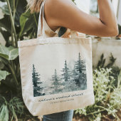 Tote Bag Texte modifiable EVJF Forest