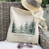 Tote Bag Texte modifiable EVJF Forest