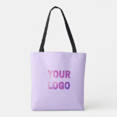 Tote Bag texte simple minimal ajoutez votre logo/conception (Dos)