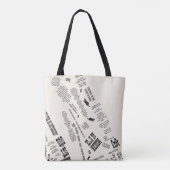 Tote Bag Textes de guérilla FLOME (Dos)