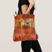 Tote Bag texture Abstraite. 2d illustration. Main expressiv (De près)