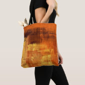 Tote Bag texture Abstraite. 2d illustration. Main expressiv (De près)