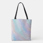 Tote Bag Texture arc-en-ciel Abstraite (Dos)