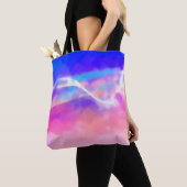 Tote Bag texture de conception art numérique arrière - plan (De près)