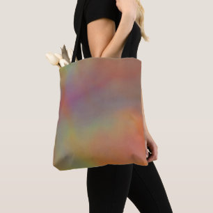 Tote Bag Texture de marbre rose et orange