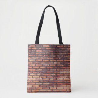 Tote Bag texture de mur de brique ancienne arrière-plan, hi