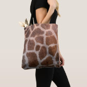 Tote Bag Texture de peau de girafe (De près)