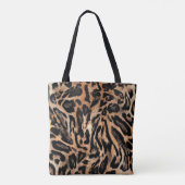 Tote Bag Texture de peau de léopard (Dos)