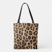 Tote Bag Texture de peau de léopard (Dos)