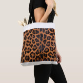 Tote Bag Texture de peau de léopard : Parcelle de tache léo (De près)