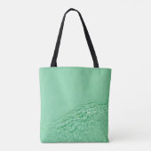 Tote Bag Texture de surface de l'eau claire couleur bleu à  (Dos)