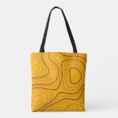 Tote Bag Texture du bois, abstraction linéaire arrière-fond (Dos)