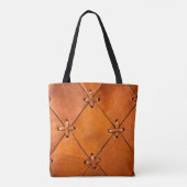 Tote Bag Texture en cuir. (Dos)