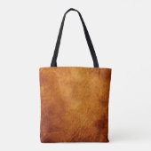 Tote Bag texture en cuir Brown (Dos)